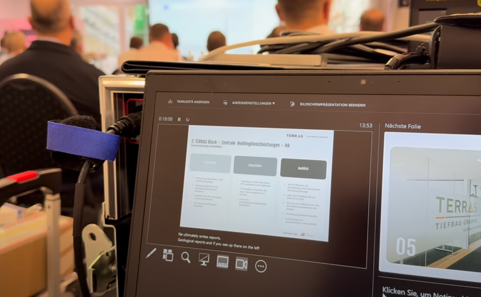 PowerPoint Live Untertitel – Screenshot